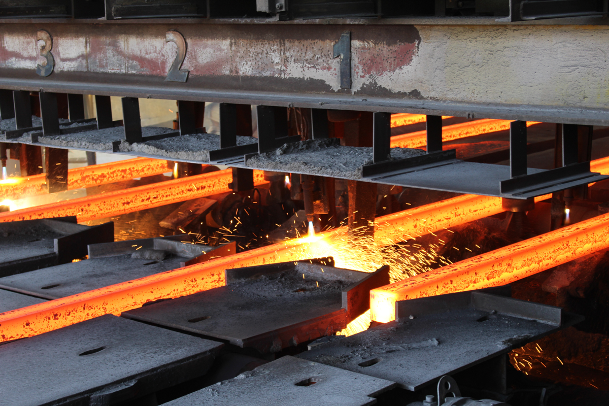 Gerdau steel mill in Racho Cucamonga, California. Photo by May Sun.